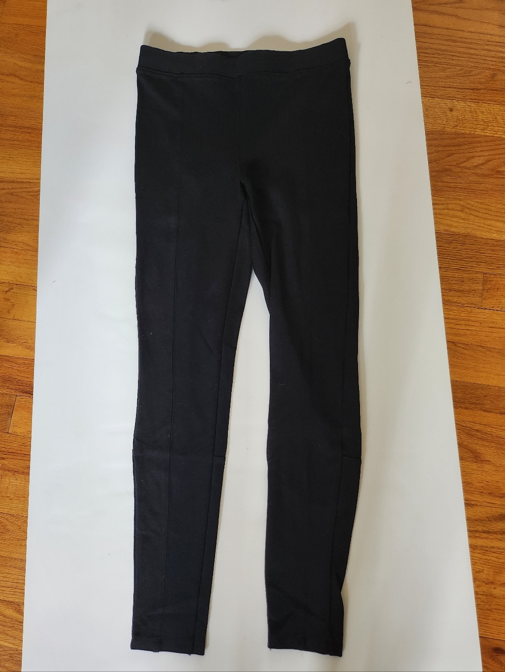 Express Black Ponte Leggings - Slim High-Rise Knit